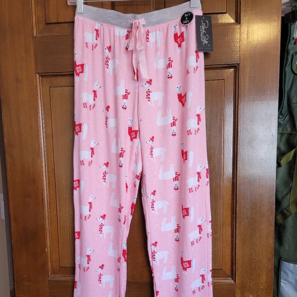 LLama Pajama Bottoms NWT -- Soft and Cozy (Size S)